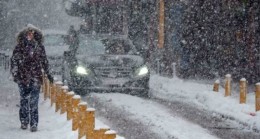 Birçok kente yoğun kar uyarısı