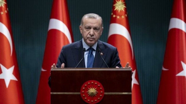 Cumhurbaşkanı Recep Tayyip Erdoğan: Bu tablodan çok ciddi rahatsızız, üç maymunu oynuyorlar