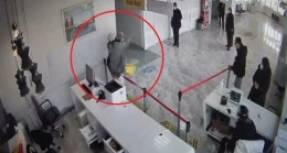 Hastanede sağlık çalışanına saldırı anı kamerada