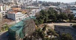 Tarihi yapı, Haliçport’un otoparkı için mi yıkılıyor?