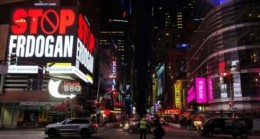 Times Meydanı’ndaki ‘Stop Erdoğan’ reklamına AKP’den tepki