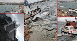 İzmir ve Balıkesir’de 109 tekne battı