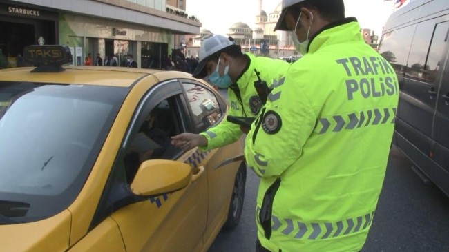 Ceza yazılan taksiciden polise ilginç tepki: Hakkımı helal etmiyorum