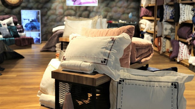 Bursa’da üretim yapan firma 46 ülkeye ev tekstili ürünleri ihraç ediyor