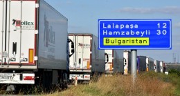 Bulgaristan sınır kapısında TIR kuyruğu 33 kilometreye çıktı